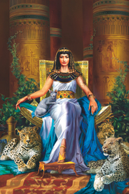 Обложка. «Селена, дочь Клеопатры»