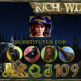 Заставка для игры "Rich Witch"