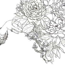 Пионы (фрагмент)