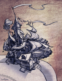 Дом на коленках