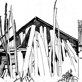 Деревенский мотив.