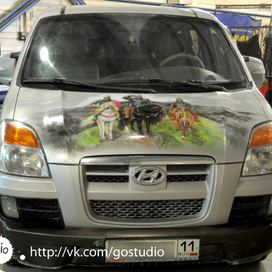 Богатыри Hyndai Starex