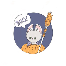 Halloween Bat Sticker