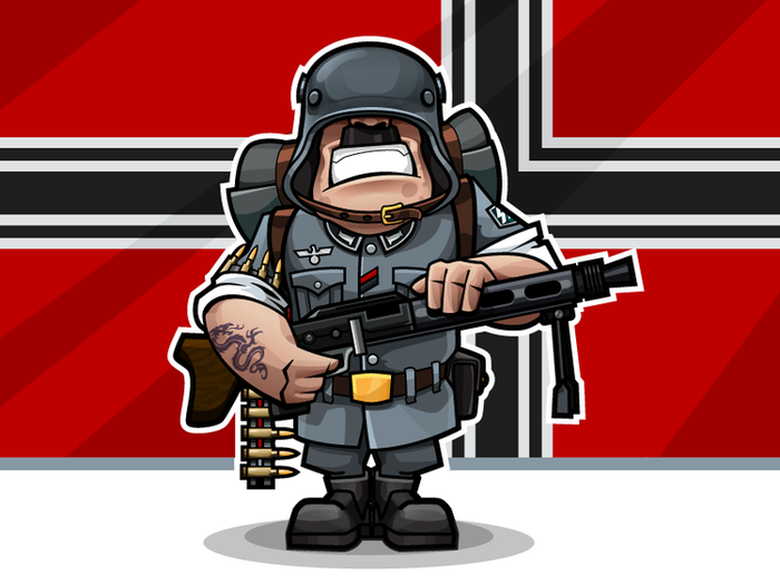 Herman Fritz - Axis superhero