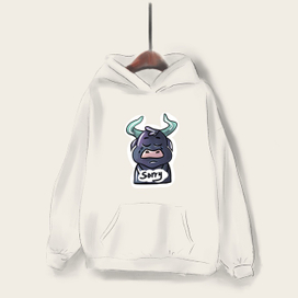 Little Ox Hoodie print | Sorry