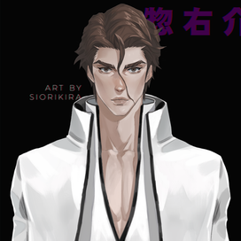 Sosuke Aizen from anime "Bleach"