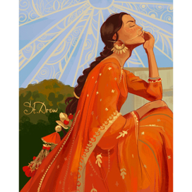 девушка из Индии