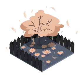 Garden isometric