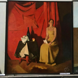 Портрет при тёплом свете 