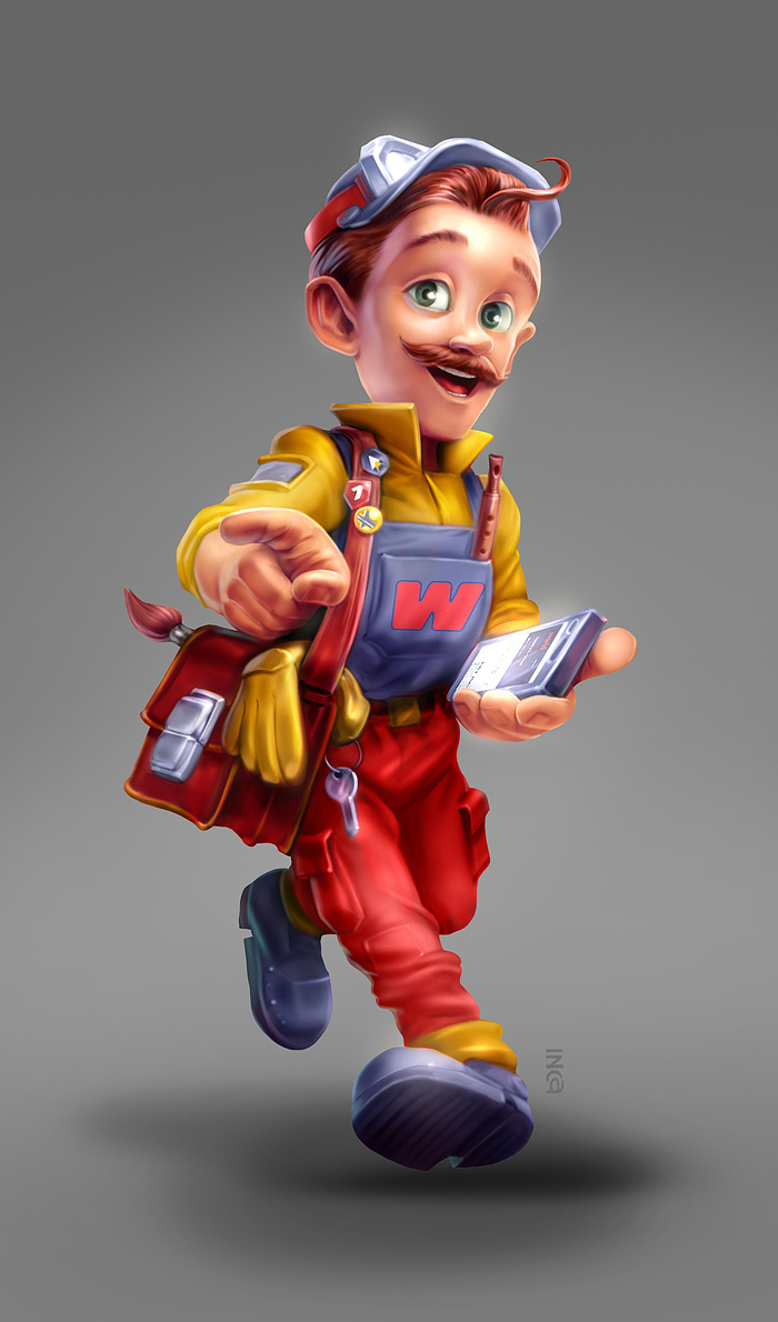 Персонаж №3 для конкурса Worki