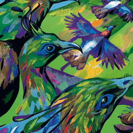 Моналы в Гималаях