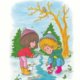 Paper boats (Бумажные кораблики)