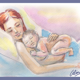 Мама и младенец