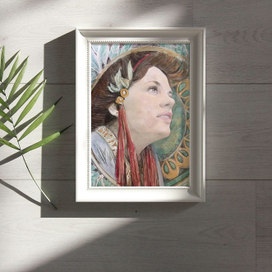 Графический портрет на заказ.