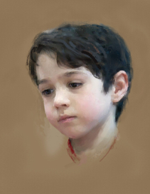 Голова мальчика