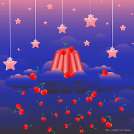 Вишнёвое желе