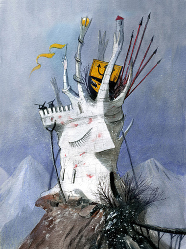 Иллюстрация к сказке Андрея Семина "Джоконда"