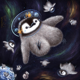 Пингвин Космонавт