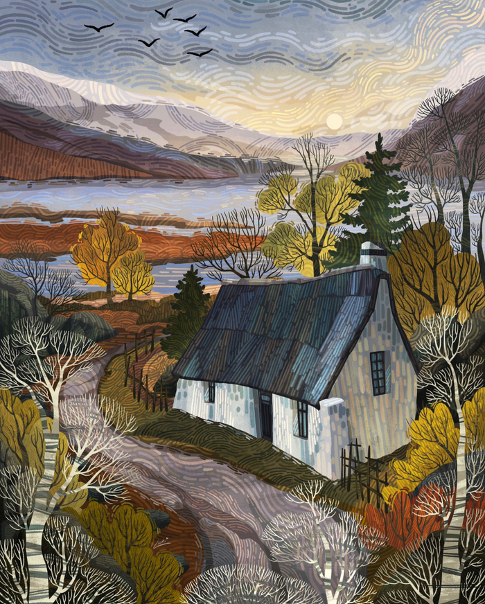 Шотландское озеро