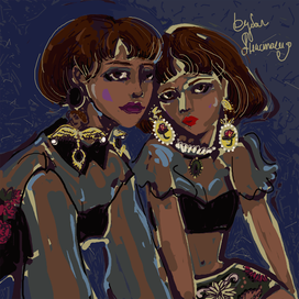 Работа к челленджу "Draw this in your style" 4