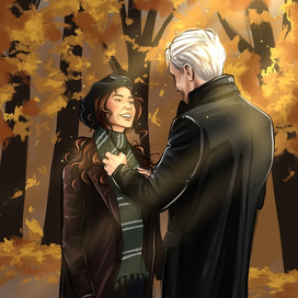 Осень . Любовь . Драмиона 