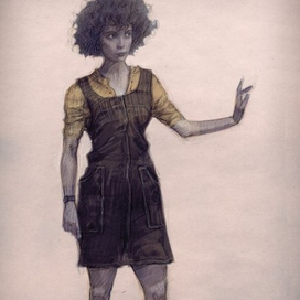 Эскиз персонажа HG10