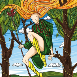 Лесная нимфа