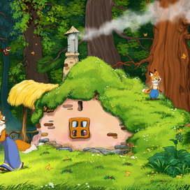 Сказка про лисёнка Кукки, для айпад 2