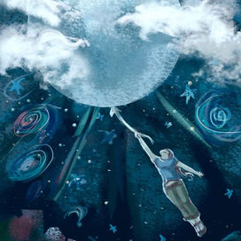 Я хочу на луну улететь!