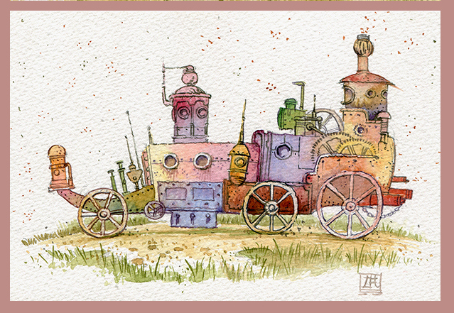 Акварельки-коротульки 5