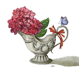 Букет в соуснике