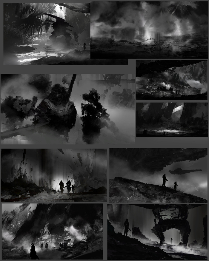 Черно-белое