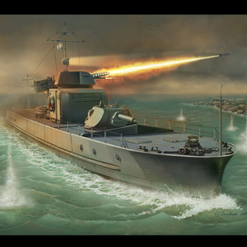 Бронекатер проекта 1124