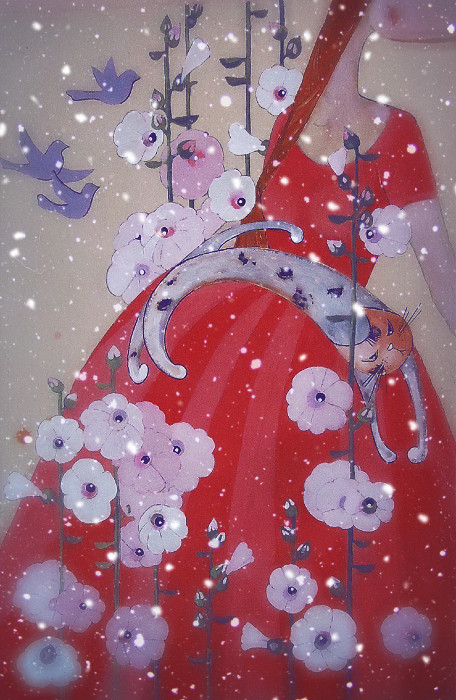 "Положите кота поперек живота..."  Заставка.