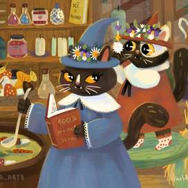 Кошечки-волшебницы