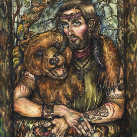 Велес-Славянский Бог леса.