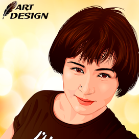 Векторный портрет