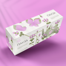 Иллюстрация для упаковки чая