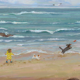 Прогулка по пляжу