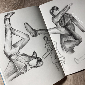 BTS V sketches