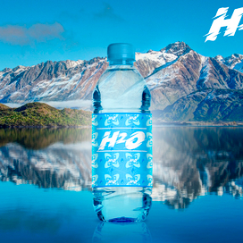 Разработка обложки минеральной воды