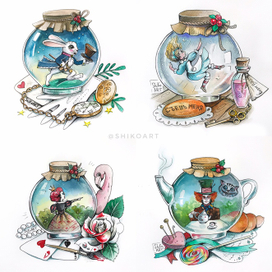 Алиса в стране чудес