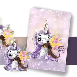 Иллюстрация единонорог