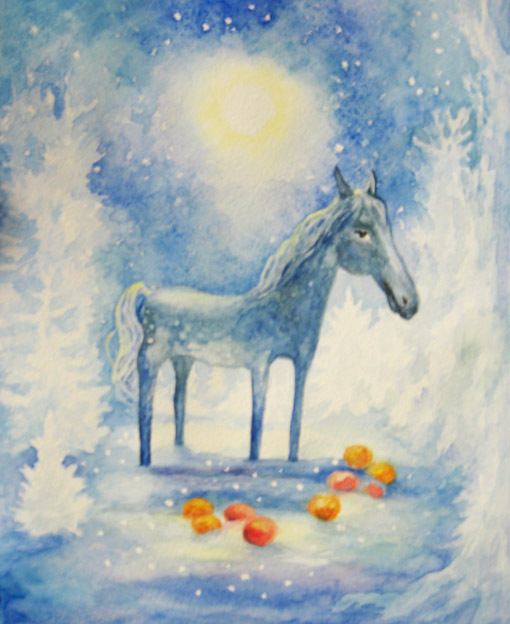 Лошадка Новогодняя