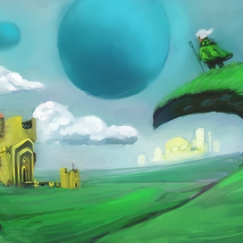 Зеленое море