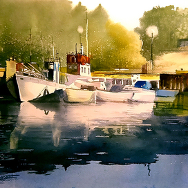 ,,Раннее утро в Йыэсуу-Нарва,,