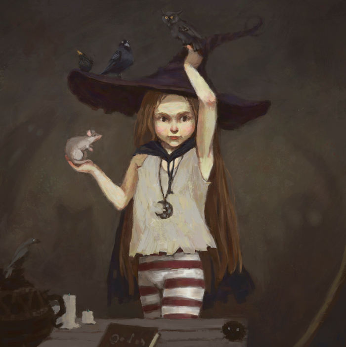 Страшная и коварная ведьма!