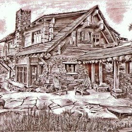 Домик в предгорье