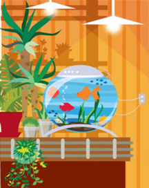 Иллюстрации для социального отчета ОГК-4