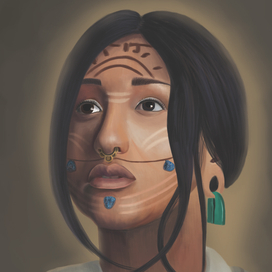 девушка из племени